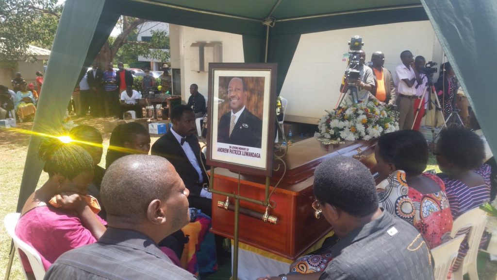 Luwandagga funeral service on at Namirembe The Local Uganda