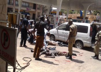 VIDEO: One shot as Police foil an attempted robbery