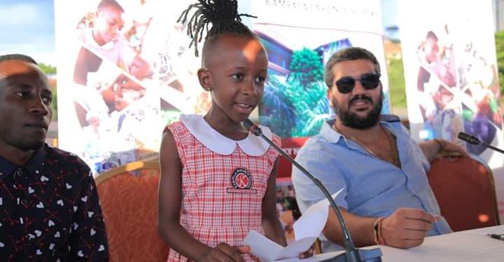 Kid rapper Felista Di earns scholarship at Kampala Parents School