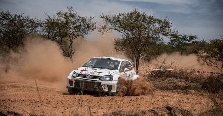 Rajiv leading in 2020 Mbarara Rally