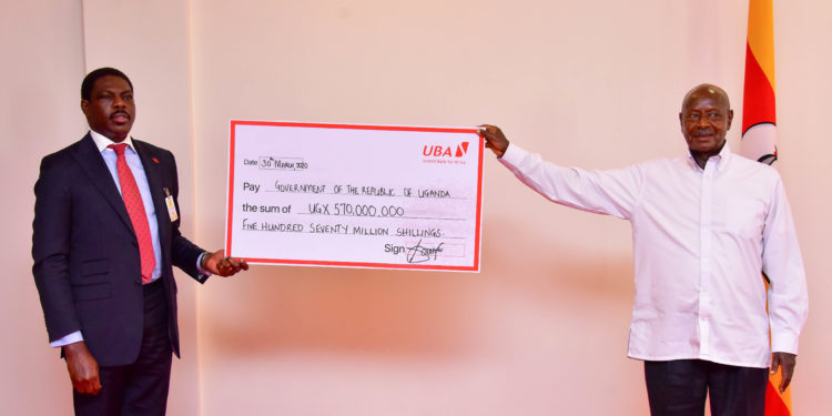 UBA Donates Shs570m To Uganda For COVID-19 Fight
