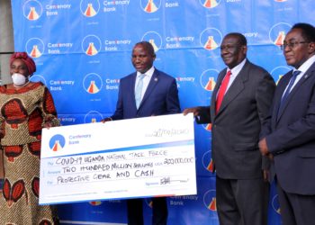 Centenary Bank Donates Shs200m To COVID-19 Fight