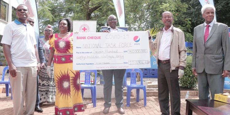 MEGA BOOST! Pepsi Foundation & Crown Beverages Inject Shs760bn,  Relief Items Into COVID-19 Fight