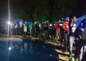 BUMPER HARVEST! Security Rounds Up Hundreds Of Revelers At Najjera Bar La Venti