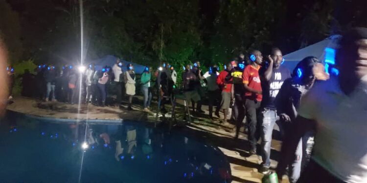 BUMPER HARVEST! Security Rounds Up Hundreds Of Revelers At Najjera Bar La Venti