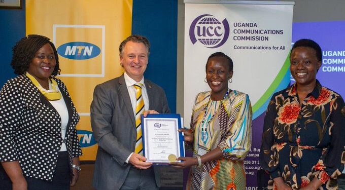 MTN Uganda, UCC Finally Sign the MTN UG License Renewal Agreement