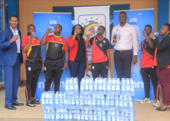 Nivana water donates to Uganda Women U-17 team