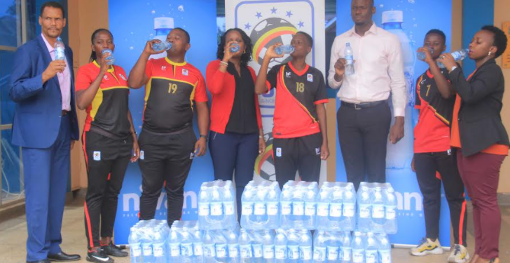 Nivana water donates to Uganda Women U-17 team