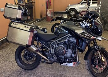 The Ruparelias parade expensive Bikes