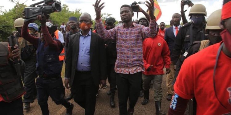 Six Bobi Wine colleagues fighting for life after Mukono accident