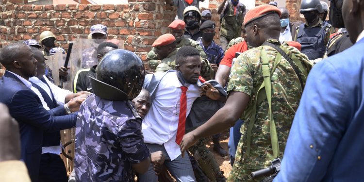 Police moves to arrest officers who shot Bobi Wine fans