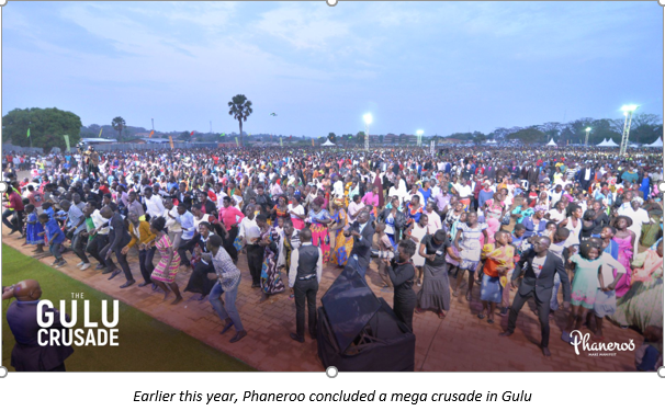 Phaneroo to hold its end of year prayers online