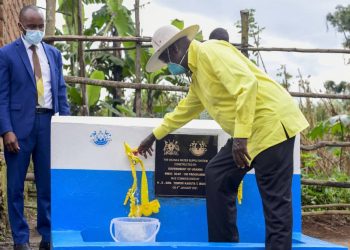 Museveni commissions Nkanka Water supply system in Kisoro