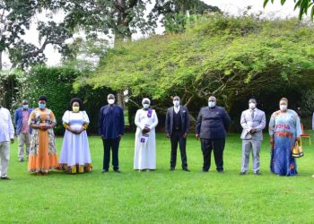 City Pastors pledge support to Museveni, pray Uganda