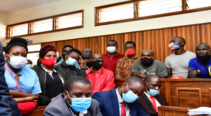 Bobi Wine campgain staff charged in Military court