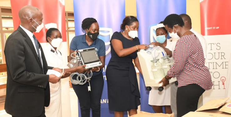 Kawempe hospital receives a donation of medical equipment