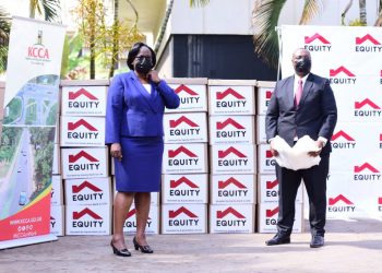 Equity Bank Uganda Donates 2,000 Mosquito Nets Worth UGX 40 million for Market Vendors Towards the Fight against COVID-19