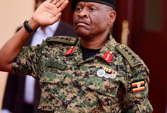 Gen. Wilson Mbasu Mbadi replaces Muhoozi as Uganda army commander
