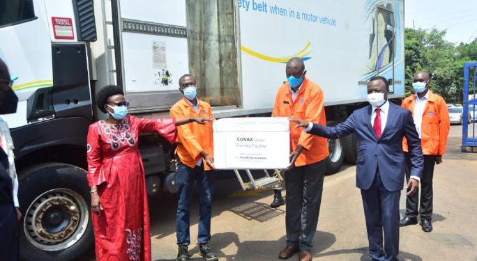 National Medical Stores receives 175,200 COVID-19 Vaccines