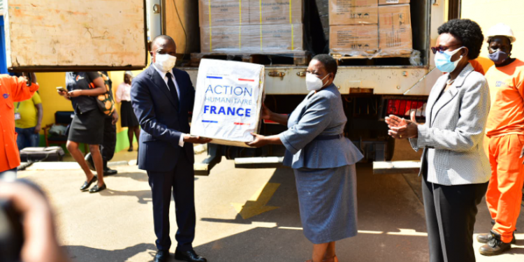 NMS receives Shs 10.8bn medical donations from France