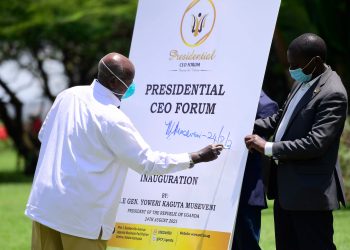 Museveni tips business community as he inaugurates Presidential CEO Forum