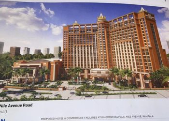 Artistic impression of the magnificent Kingdom Hotel unearthed
