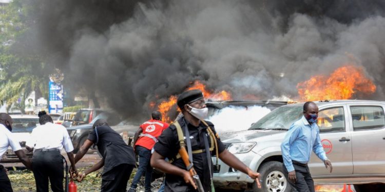 Islamic State claim responsibility for Kampala twin suicide bombing