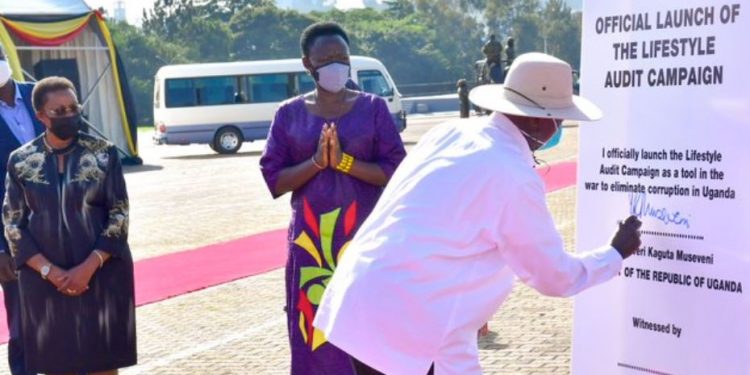 Museveni warns  IGG Beti Kamya to “be careful” with her lifestyle audit on corrupt govt officials
