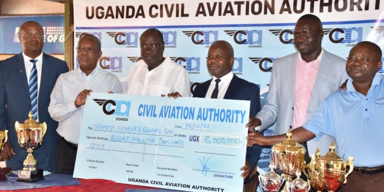 CAA @ 30: Uganda Civil Aviation Authority sponsors Uganda Seniors’ Golf Tournament