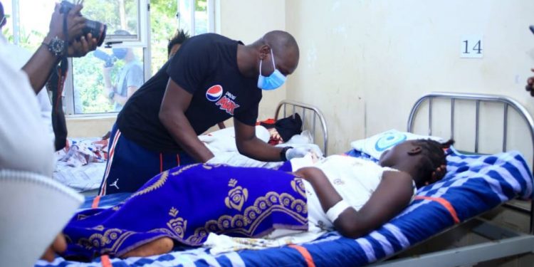 Pepsi joins Denis Onyango in  Masafu Hospital CSR drive