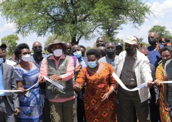 VP Alupo launches construction works for Agric Water Production Facilities in Karamoja & Teso sub region
