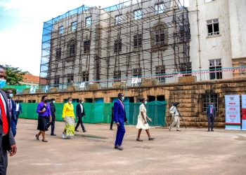 Makerere’s burnt ‘Ivory Tower’ Shs 100 billion reconstruction behind schedule