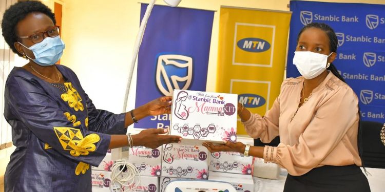 Stanbic Bank, MTN donate to Kawempe General Hospital
