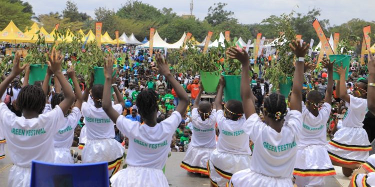 Riham sponsors the Green Festival at Kololo Airstrip￼