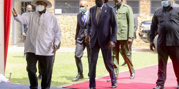 TRANSITIONAL GOV’T: Details Of Museveni, Kiir Meeting Leak