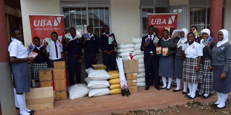 UBA boosts Fort Portal SS With 500 literature books