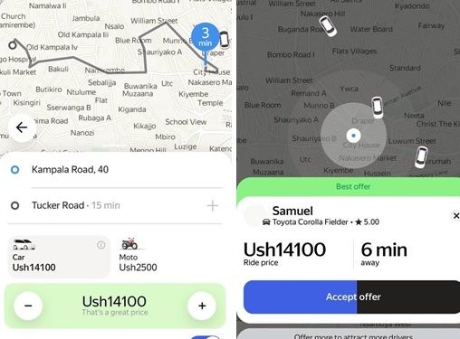 Rida says name your price as the ride hailing app debuts in Kampala