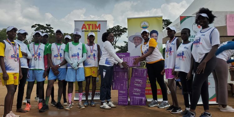 Girl Child First! Diana Ampaire Champions Menstrual Rights at Gulu ‘Pad A Gal’ Run